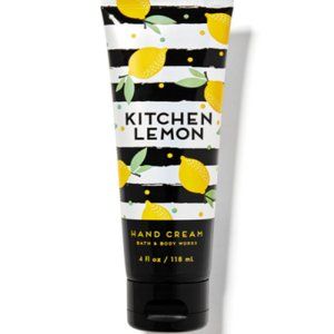 Bath & Body Works Kitchen Lemon 4.0 Fluid Ounces Hand Cream